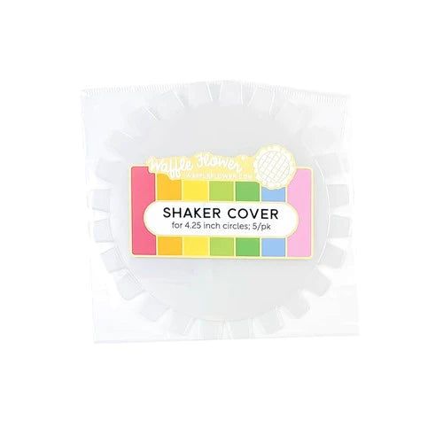 Waffle Flower Shaker Cover 4.25" Circle - Honey Bee Stamps