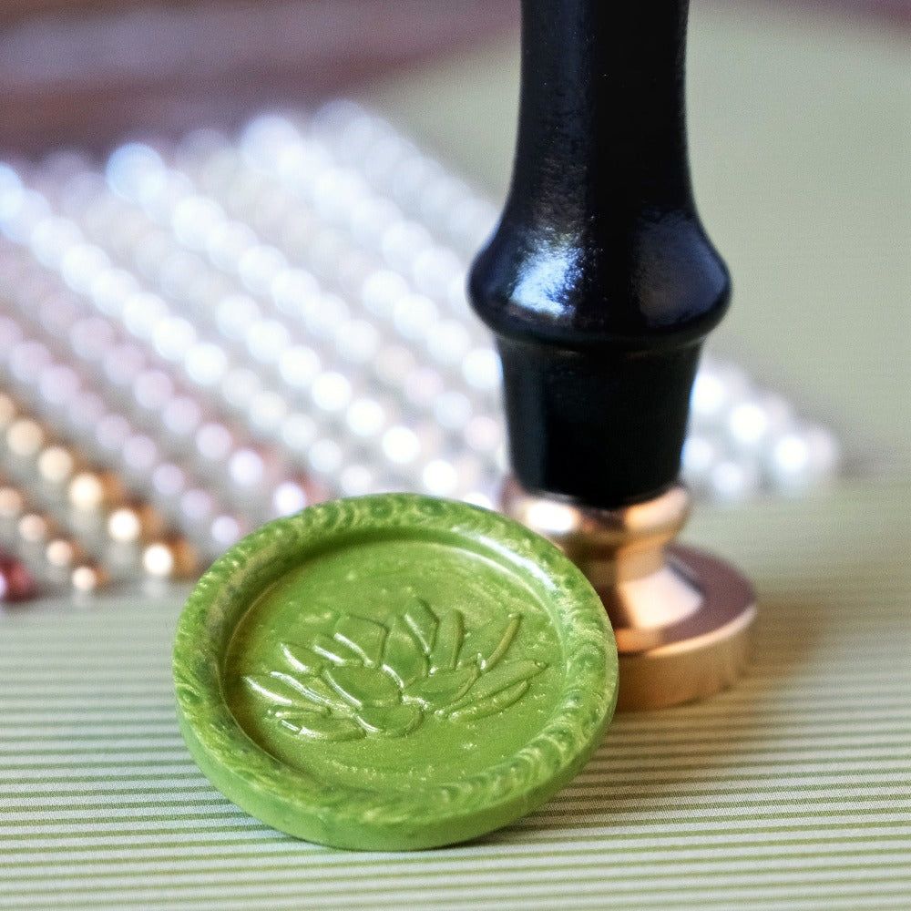 Water Lily - Wax Stamper - Retiring - Honey Bee Stamps