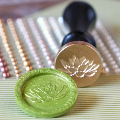 Water Lily - Wax Stamper - Retiring - Honey Bee Stamps