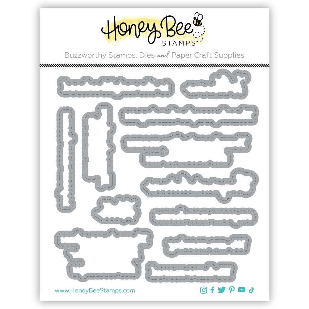 Welcome Home - Honey Cuts - Coordinating Dies - Honey Bee Stamps