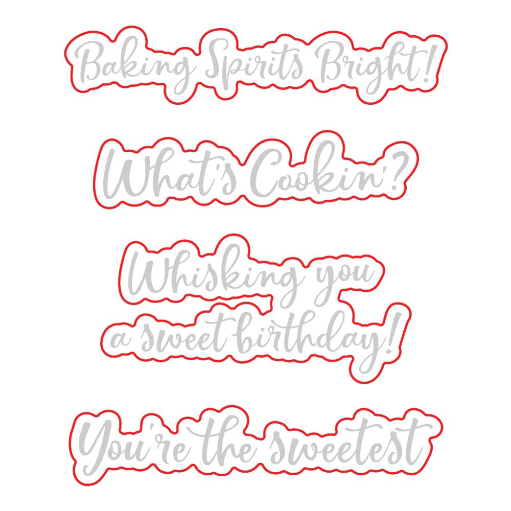 What's Cookin' - Honey Cuts - Coordinating Dies - Honey Bee Stamps