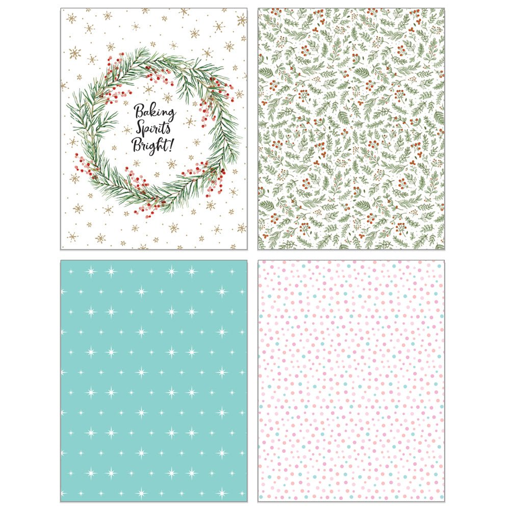 What's Cookin' - Limited Edition A2 Paper Pack - 12 Double - Sided Sheets - Honey Bee Stamps