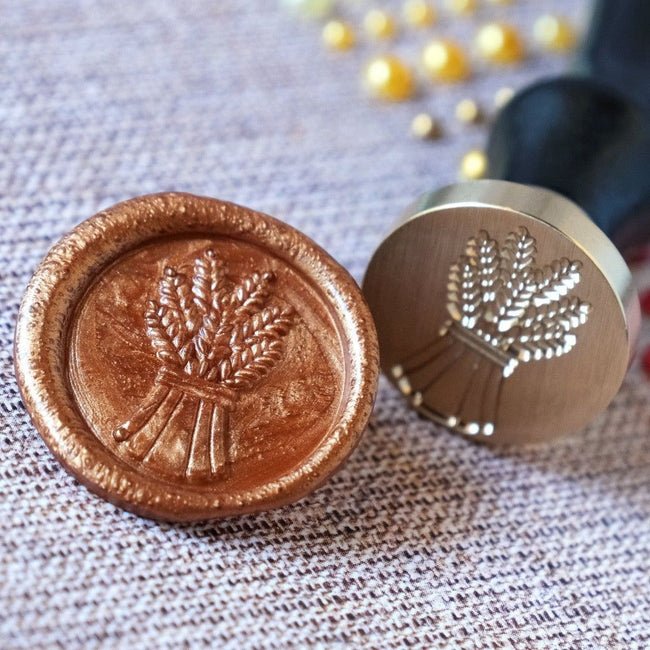 Wheat - Wax Stamper - Honey Bee Stamps