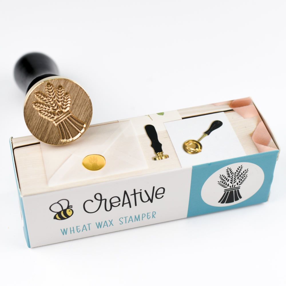 Wheat - Wax Stamper - Honey Bee Stamps