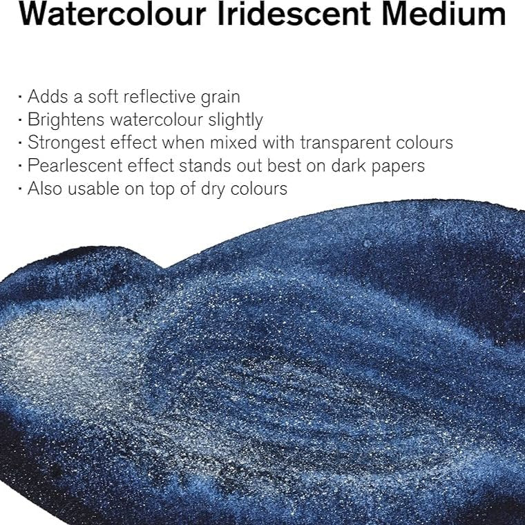 Winsor & Newton Watercolor Iridescent Medium - 2.5fl oz - Honey Bee Stamps