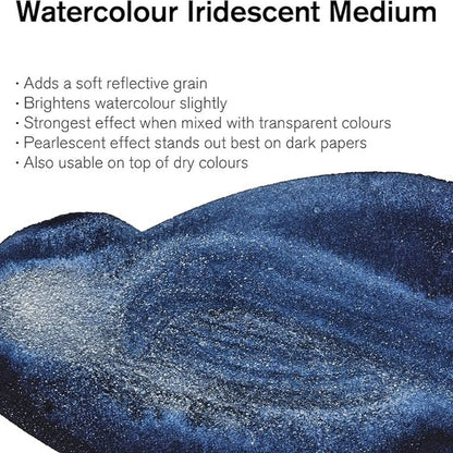 Winsor & Newton Watercolor Iridescent Medium - 2.5fl oz - Honey Bee Stamps
