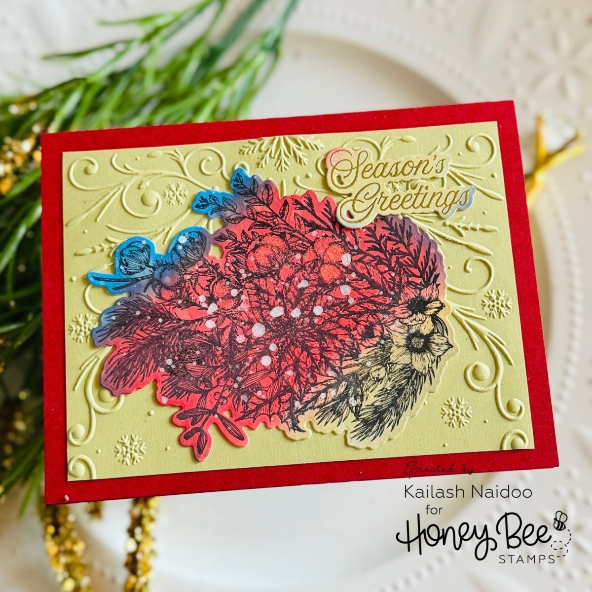 Winter Song - Honey Cuts - Coordinating Dies - Honey Bee Stamps