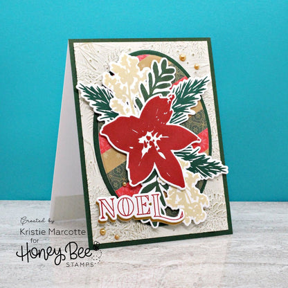 Winter Watercolor - Honey Cuts - Coordinating Dies - Retiring - Honey Bee Stamps