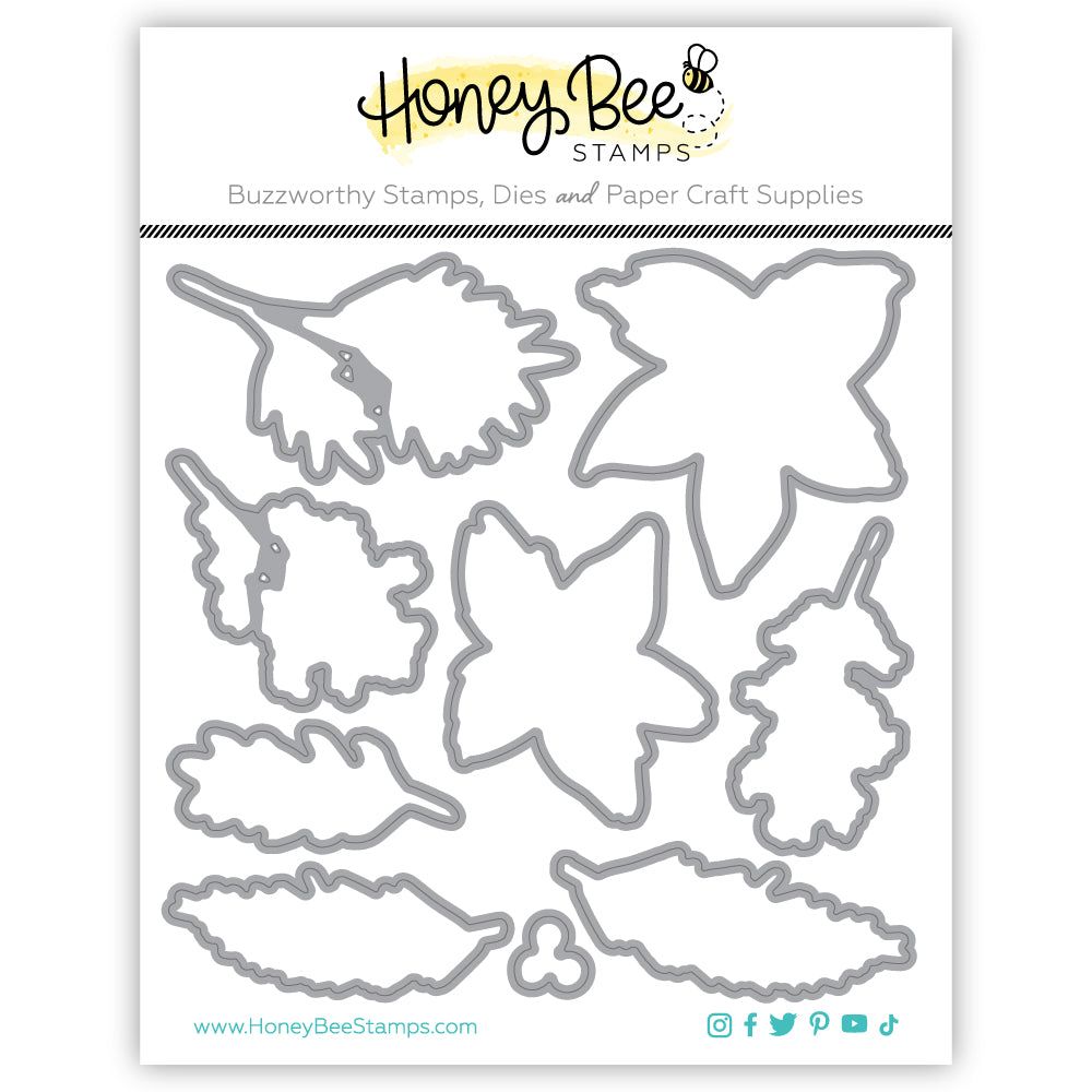 Winter Watercolor - Honey Cuts - Honey Bee Stamps
