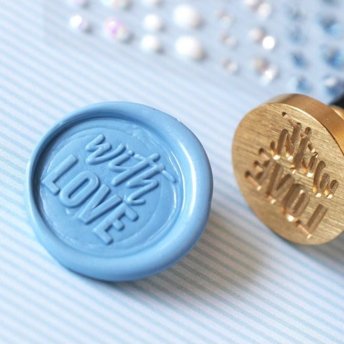 With Love - Wax Stamper - Honey Bee Stamps