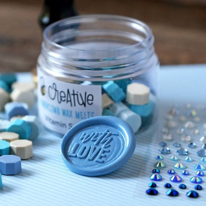 With Love - Wax Stamper - Honey Bee Stamps