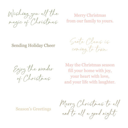 Wonder Of Christmas - 4x4 Photopolymer Stamp Set - Honey Bee Stamps