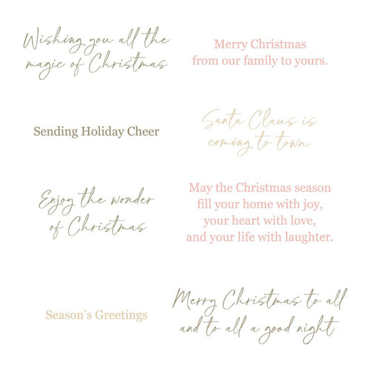 Wonder Of Christmas - 4x4 Photopolymer Stamp Set - Honey Bee Stamps