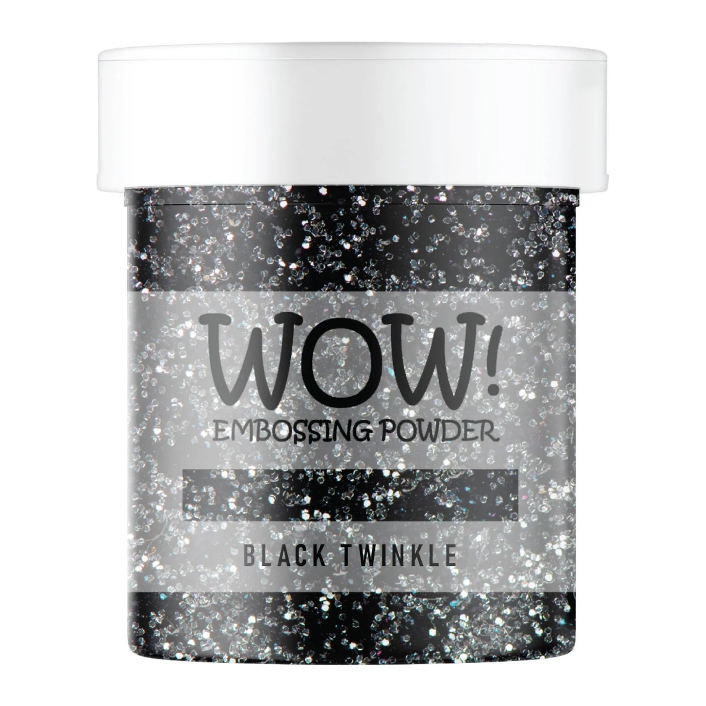 WOW! Glitter Embossing Powder - Black Twinkle