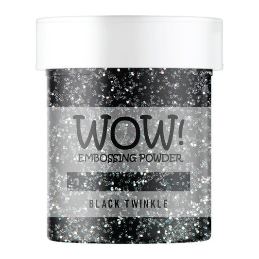 WOW! Glitter Embossing Powder - Black Twinkle