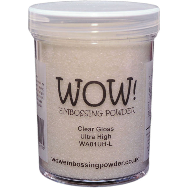 WOW! Embossing Powder Large Jar - Clear Gloss Ultra High - Honey Bee Stamps