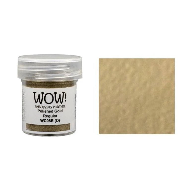 WOW! Embossing Powder - Regular Finish - Polished Gold - Honey Bee Stamps