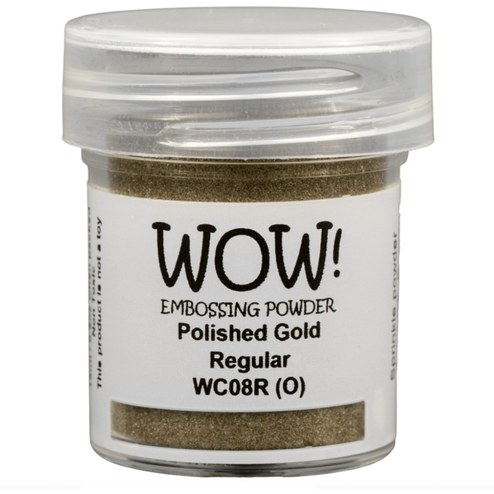 WOW! Embossing Powder - Regular Finish - Polished Gold - Honey Bee Stamps