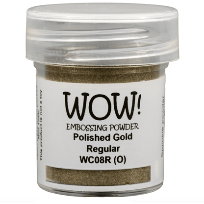 WOW! Embossing Powder - Regular Finish - Polished Gold - Honey Bee Stamps