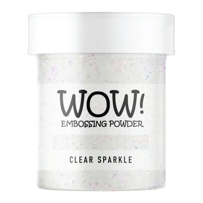 WOW! Glitter Embossing Powder - Clear Sparkle - Honey Bee Stamps