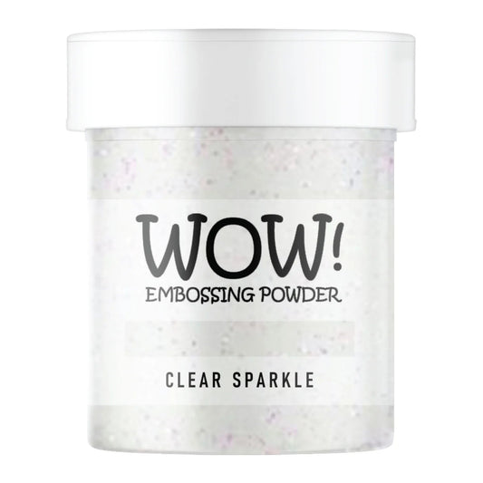WOW! Glitter Embossing Powder - Clear Sparkle - Honey Bee Stamps