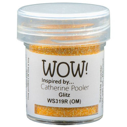 WOW! Glitter Embossing Powder - Glitz Gold Embossing Powder - Honey Bee Stamps