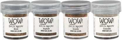 WOW! Quad Building Blocks Mixed Media Glitter Embossing Powder - Clearance - Honey Bee Stamps