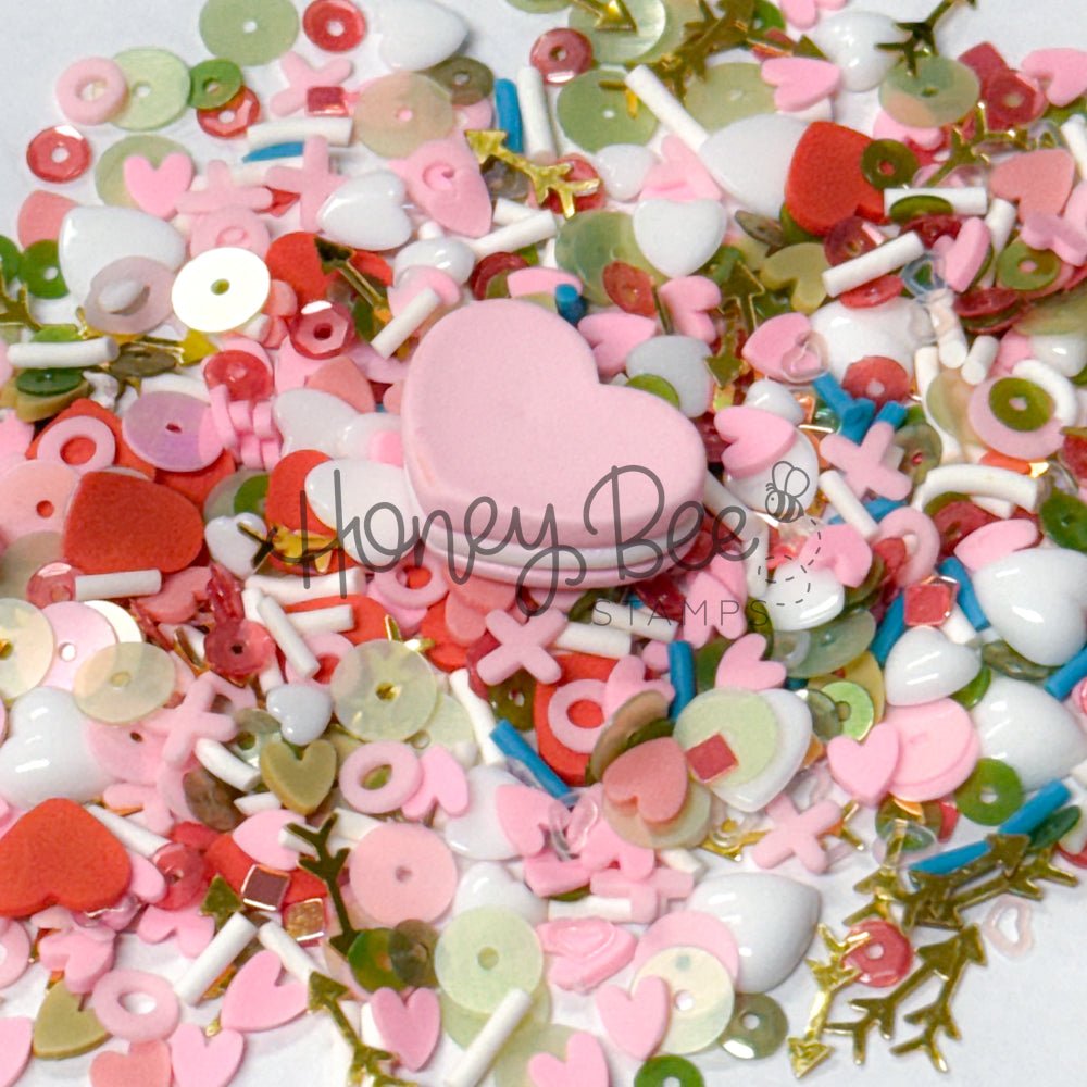 XOXO - Sequin Mix - Honey Bee Stamps