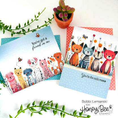 You've Got A Friend - Honey Cuts - Coordinating Dies - Honey Bee Stamps