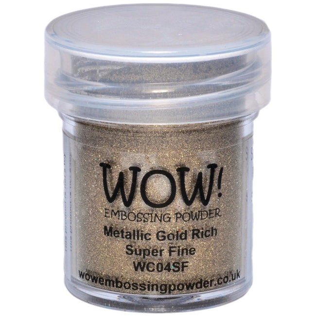 WOW! Embossing Powder - Metallic Gold Rich Super Fine