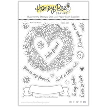A Little Note - 5x6 Stamp Set - Honey Bee Stamps