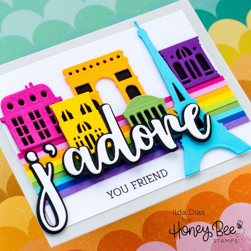 Adore - Honey Cuts - Coordinating - Retiring - Honey Bee Stamps