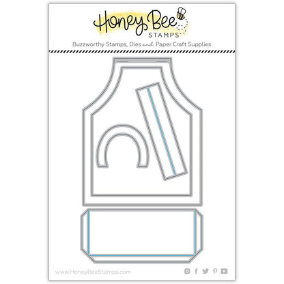 Apron A2 Card - Honey Cuts - Stand - Alone Dies - Honey Bee Stamps