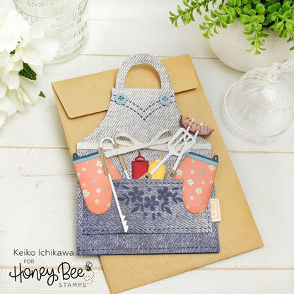 Apron: BBQ Add - On - Honey Cuts - Stand - Alone Dies - Honey Bee Stamps