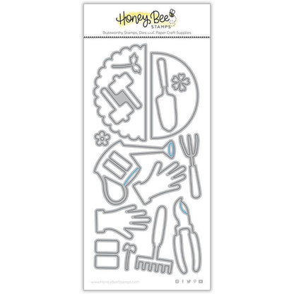 Apron: Garden Tools Add - On - Honey Cuts - Stand - Alone Dies - Honey Bee Stamps