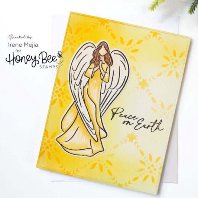 Artsy Angel - 6x6 Photopolymer Stamp Set - Honey Bee Stamps