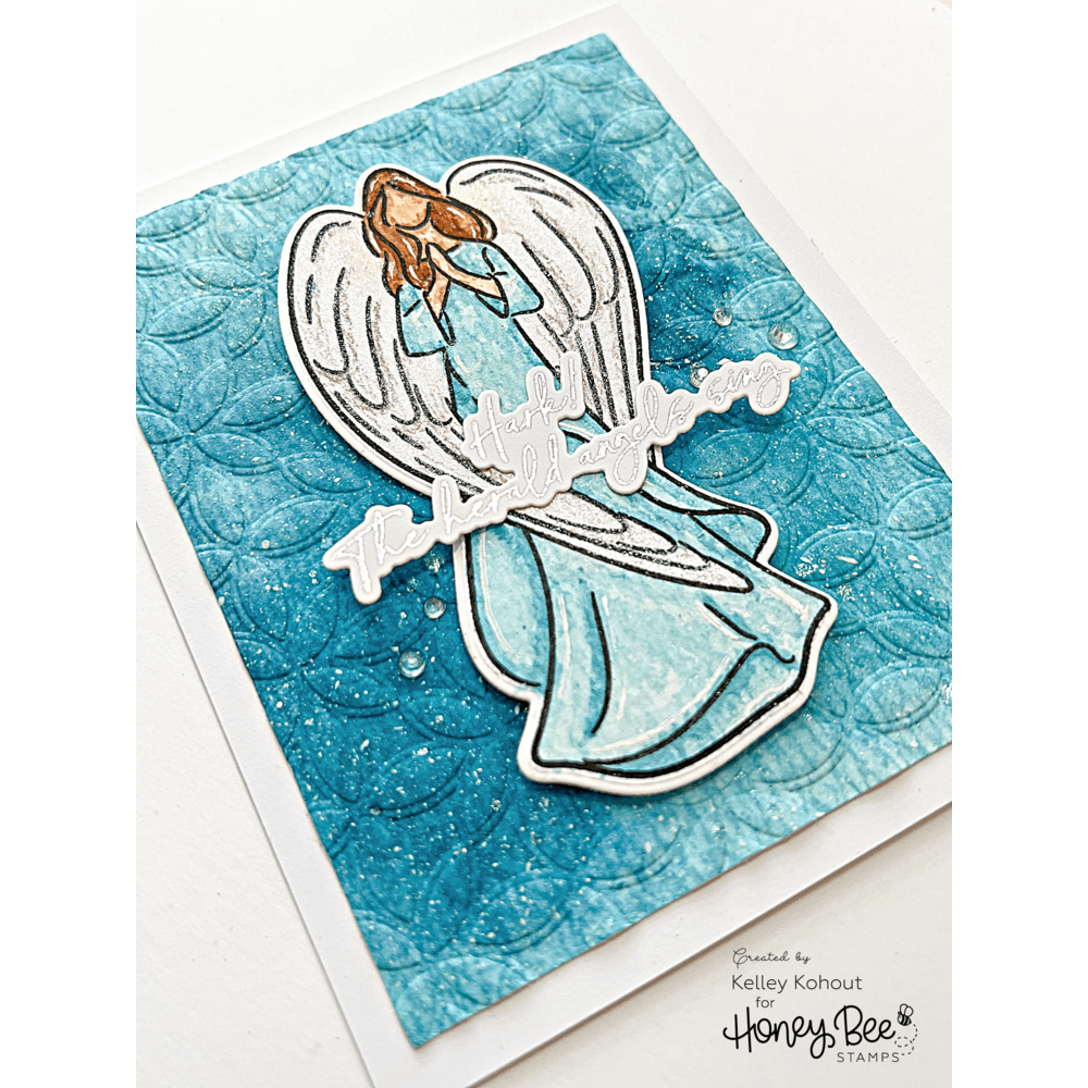 Artsy Angel - 6x6 Stamp Set - Honey Bee Stamps