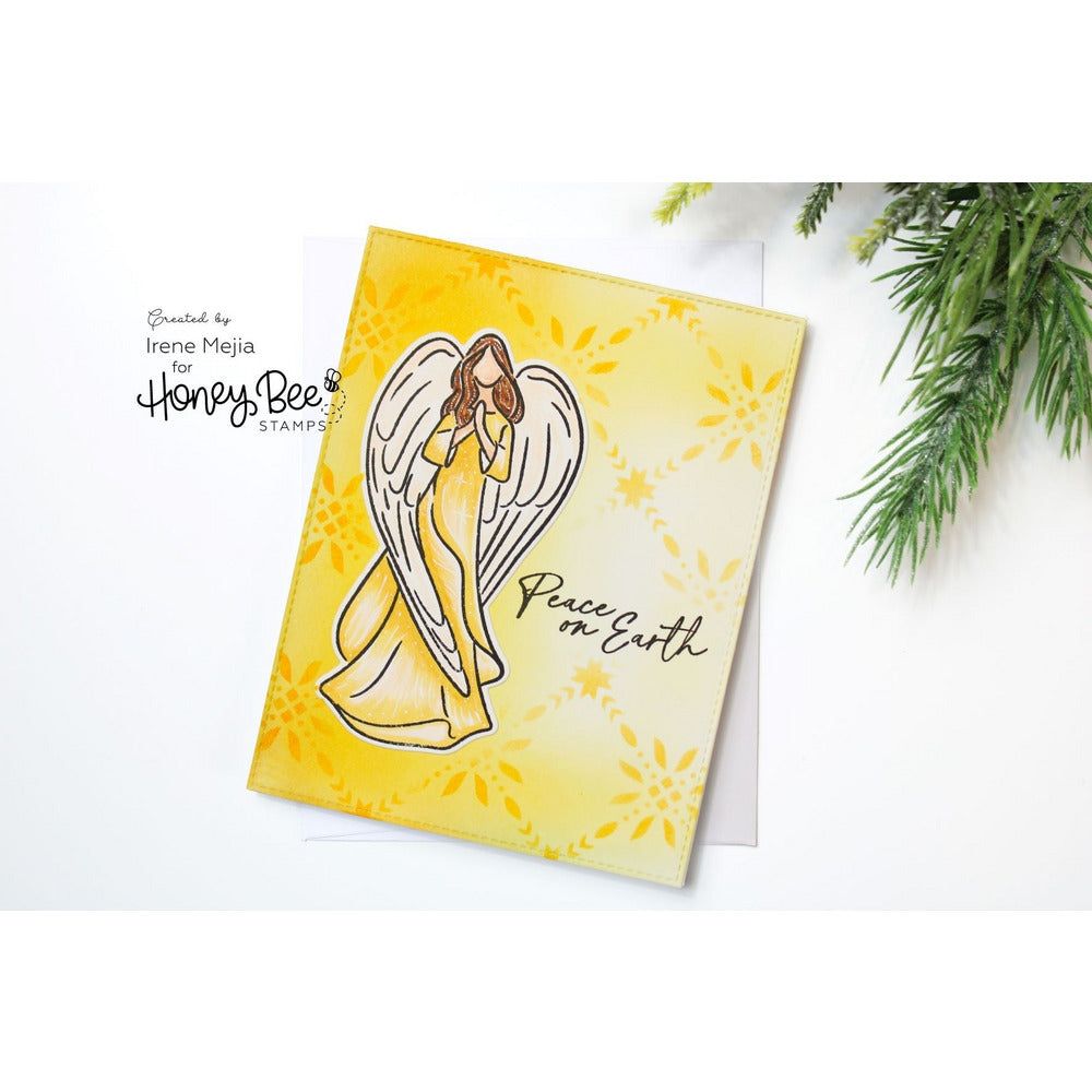 Artsy Angel - 6x6 Stamp Set - Honey Bee Stamps