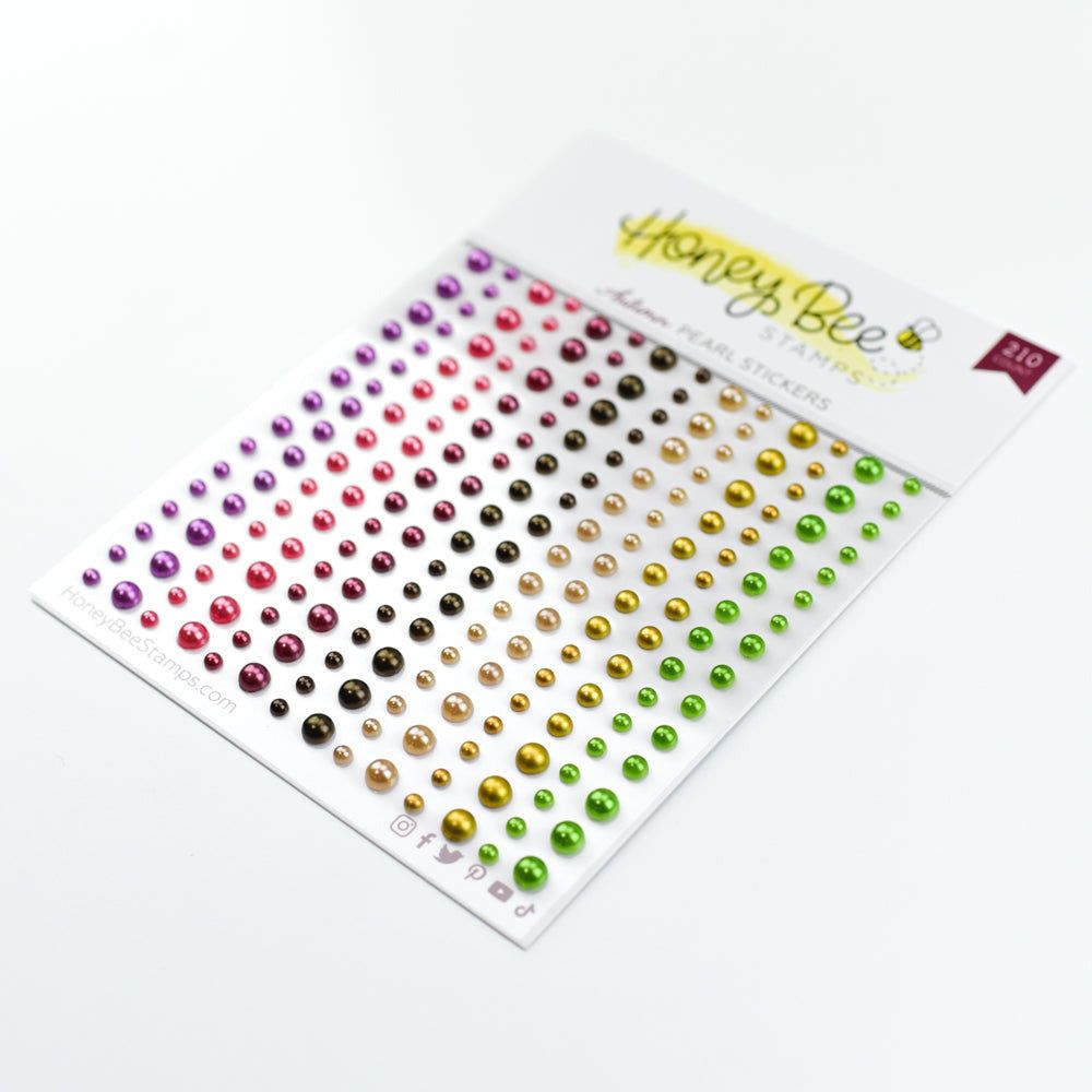 Autumn Pearls - Pearl Stickers - 210 Count - Honey Bee Stamps