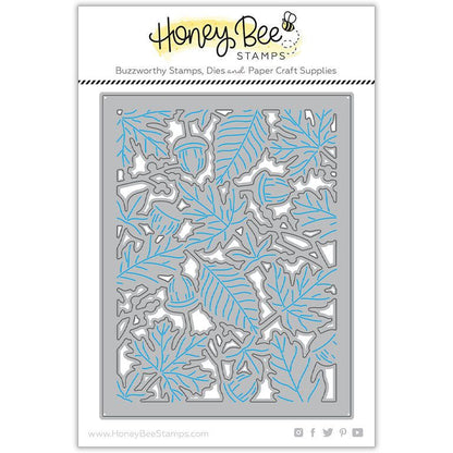 Autumn Splendor Cover Plate - Honey Cuts - Stand - Alone Dies - Honey Bee Stamps