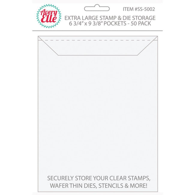 Avery Elle Extra Large Stamp & Die Storage - 50pk - Honey Bee Stamps