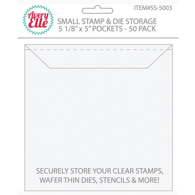 Avery Elle Small Stamp & Die Storage - 50pk - Honey Bee Stamps