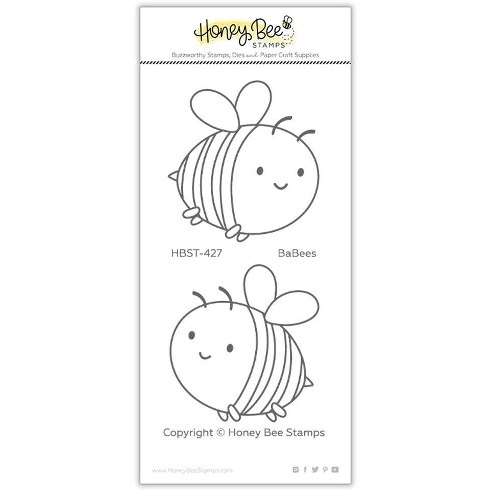 Babees - 2x4 Photopolymer Stamp Set - Honey Bee Stamps