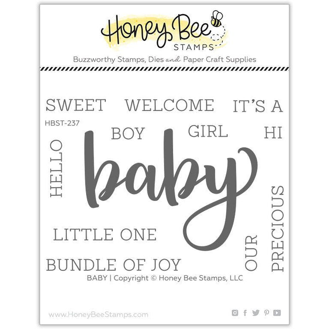 Baby - 3x4 Stamp Set - Honey Bee Stamps