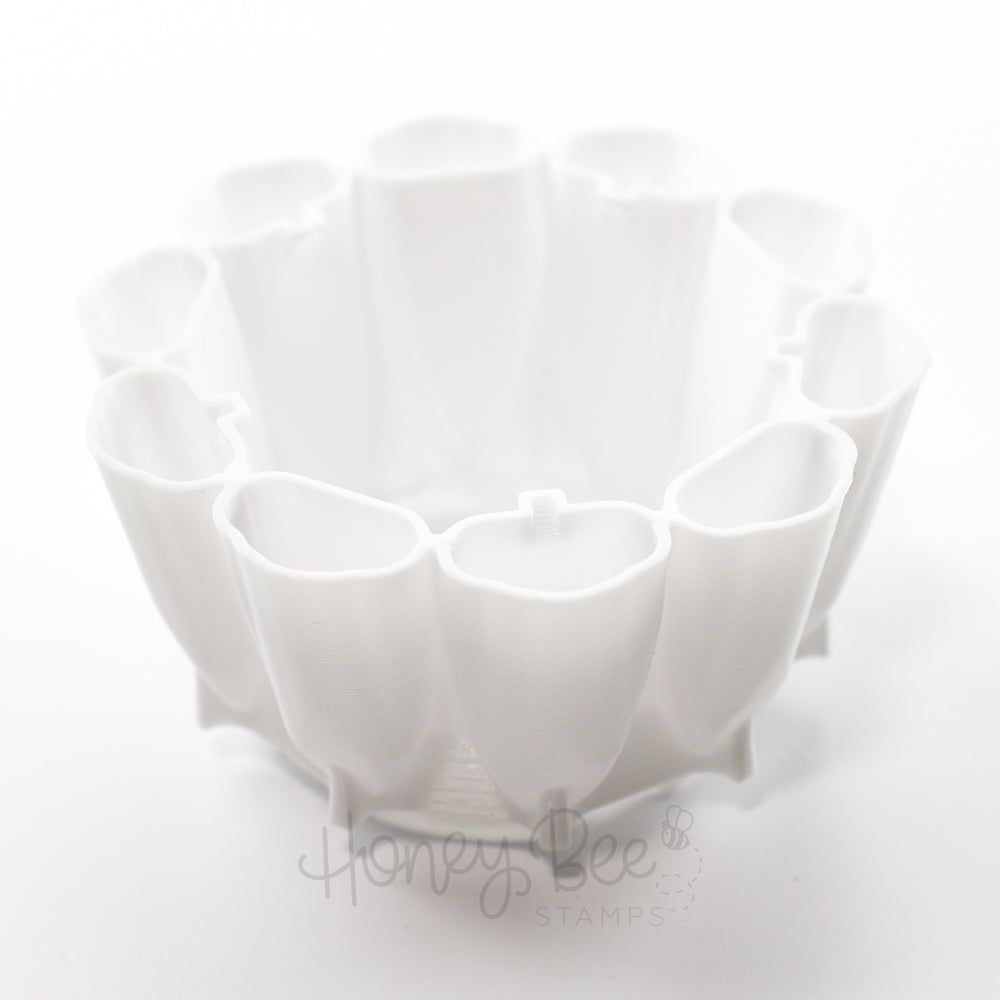 Ballerina Blending Brush Holder Caddy Add On - White - Honey Bee Stamps