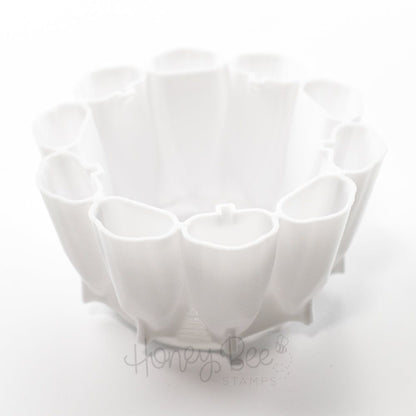 Ballerina Blending Brush Holder Caddy Add On - White - Honey Bee Stamps