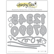 Balloon Numbers - Honey Cuts - Honey Bee Stamps