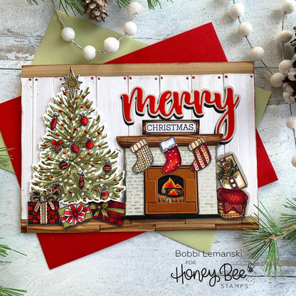 Barn Wood Planks - Honey Cuts - Stand - Alone Dies - Honey Bee Stamps