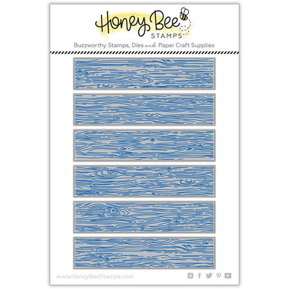 Barn Wood Planks - Honey Cuts - Stand - Alone Dies - Honey Bee Stamps