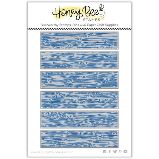 Barn Wood Planks - Honey Cuts - Stand - Alone Dies - Honey Bee Stamps